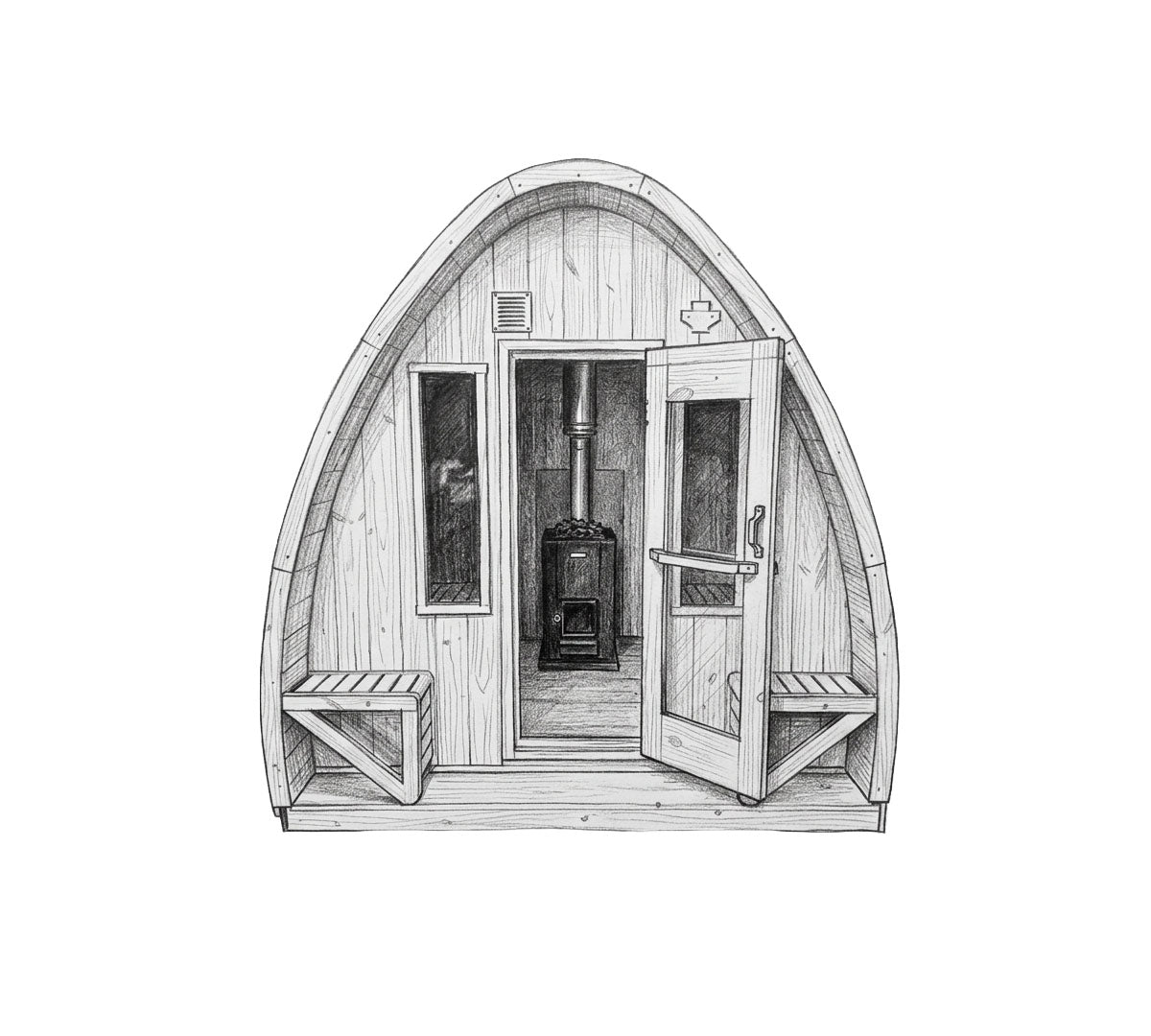 The Large Pod Sauna