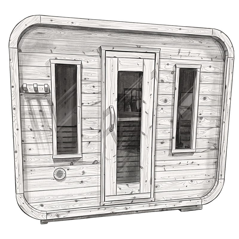 The Large Quattro Sauna