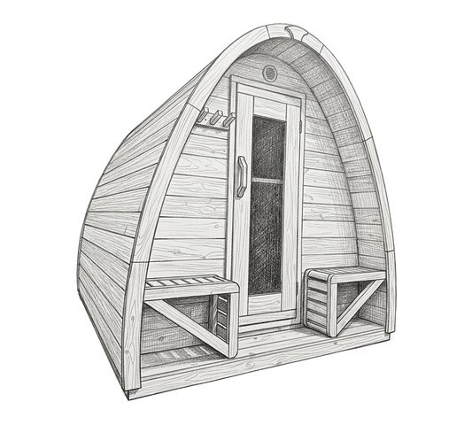 The Tiny Pod Sauna