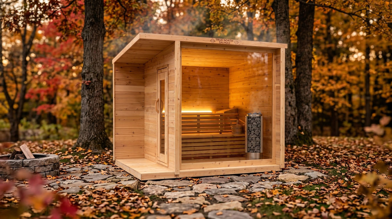 The Jasper with Porch Sauna