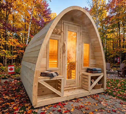 The Tiny Pod Sauna